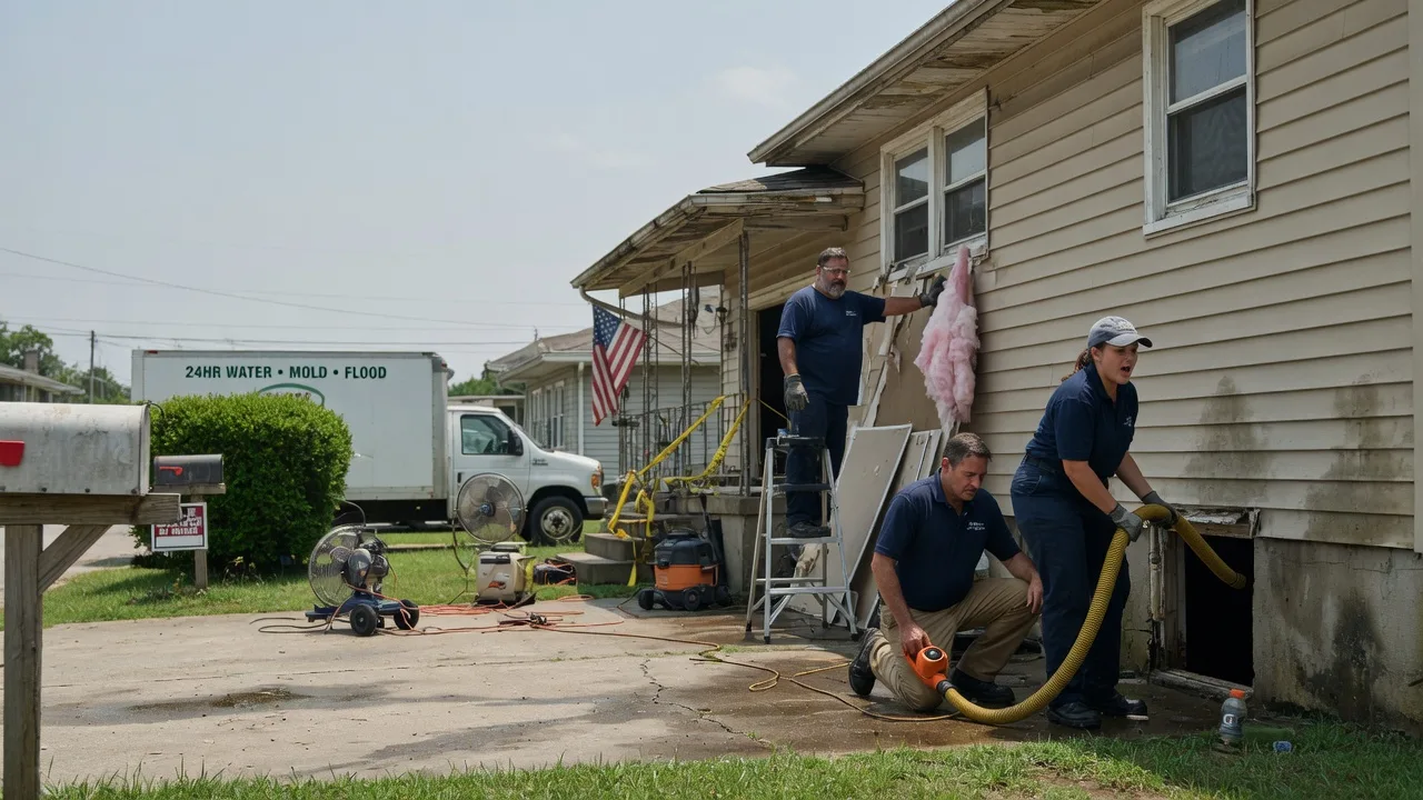 Water Damage Repair in Fountainville, PA near me